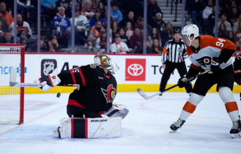 Senators Flyers Hockey
